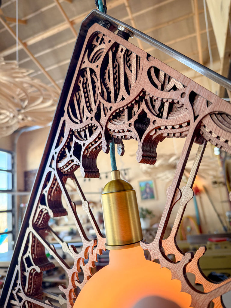 EmberHaven Light |  Pendant Statement  |  41x28"