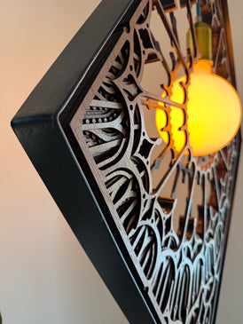 EmberHaven Light |  Pendant Statement  |  41x28"