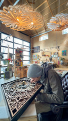 EmberHaven Light |  Pendant Statement  |  41x28"