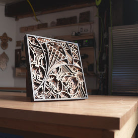 Demi-Demure Artist Proof  | ~16x16 |  (Limited Run of 1 - Color)