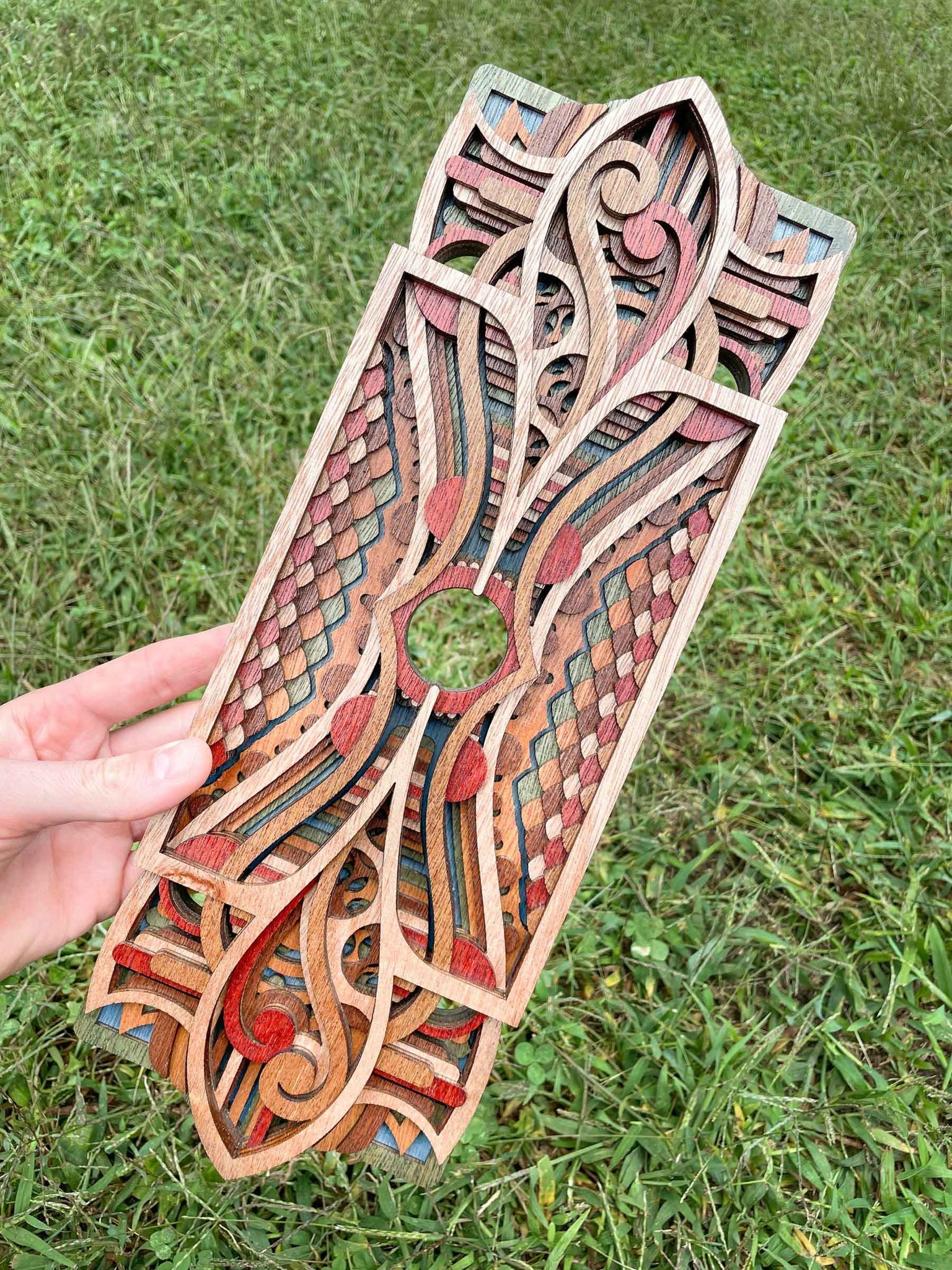 Intarsia ~16x6